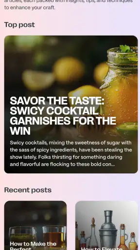 Make Me a Cocktail screenshot
