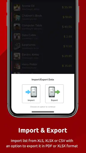 Make Price List & Invoice screenshot