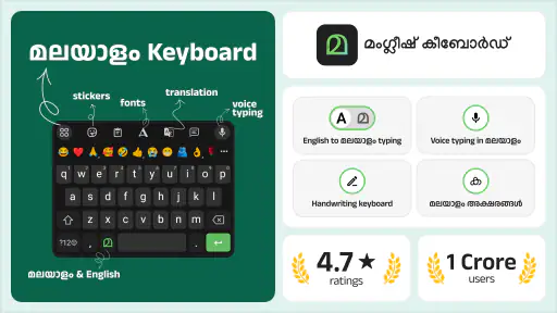 Manglish Keyboard screenshot