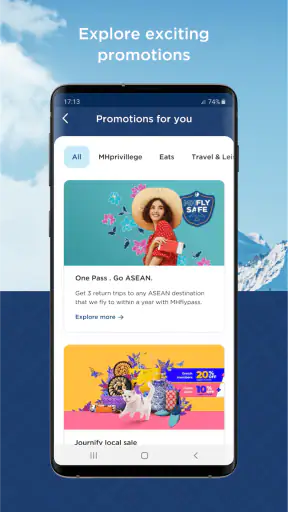 Malaysia Airlines screenshot