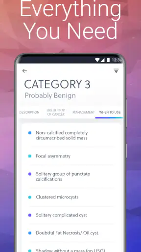 Mammography Assistant screenshot