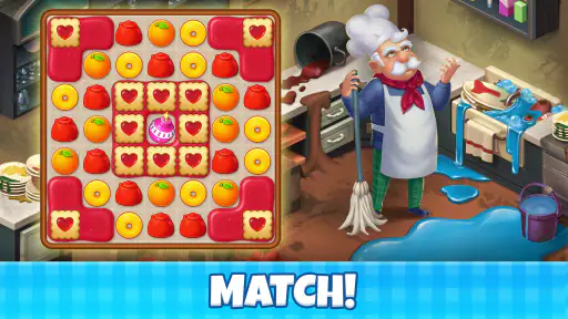 Manor Cafe - Match 3 Puzzle screenshot