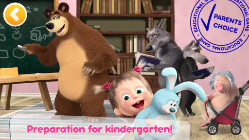 Masha and the Bear: Baby Game screenshot