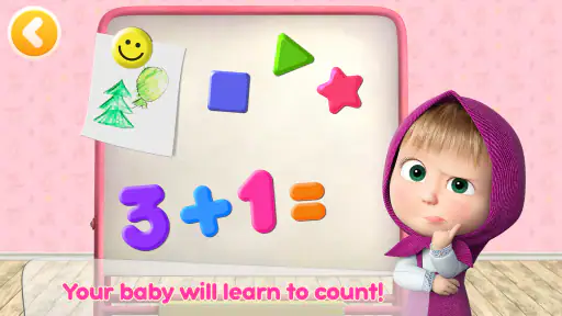 Masha and the Bear: Baby Game screenshot