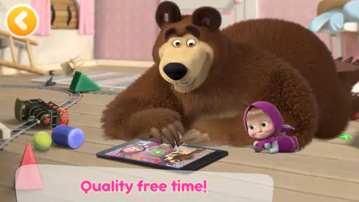 Masha and the Bear: Baby Game screenshot