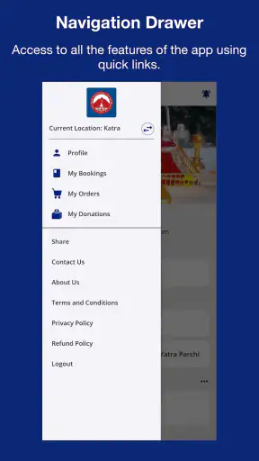 MATA VAISHNODEVI APP screenshot