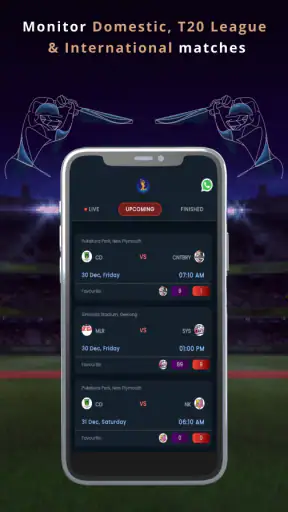 CricMan: Max Cricket Live Line screenshot