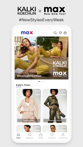 Max Fashion India screenshot