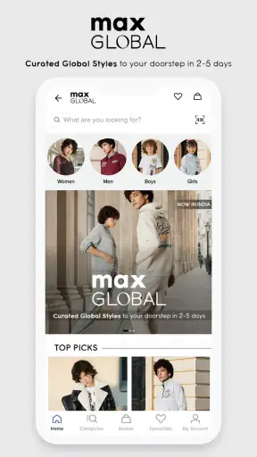 Max Fashion India screenshot