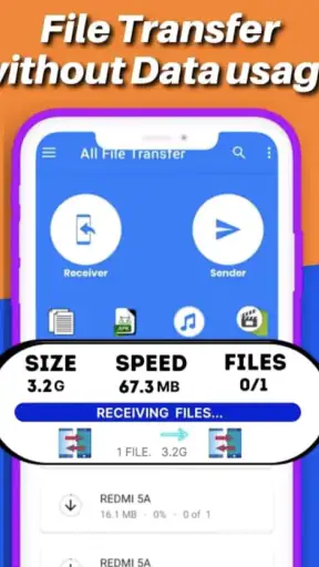 Max Sender Share File Transfer screenshot