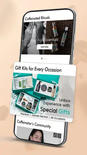 mCaffeine: Natural Skin Care screenshot