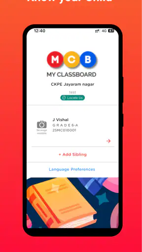 MCB PARENT APP screenshot