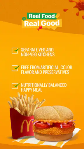 McDonald’s India Food Delivery screenshot