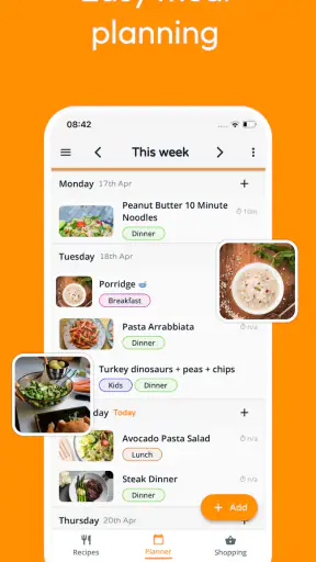 Meal Planner & Recipe Keeper screenshot