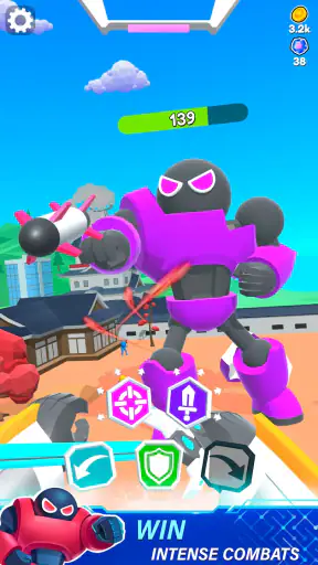 Mechangelion - रोबोट लड़ाई screenshot