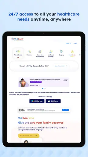 MediBuddy-Doctor Medicine ABHA screenshot