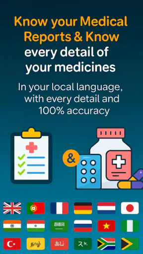 Medical Report & Medicine Info screenshot