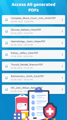 Medical Report & Rx Maker screenshot