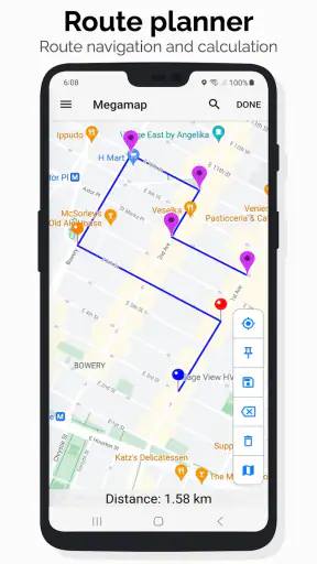 Megamap - Create pins & maps screenshot