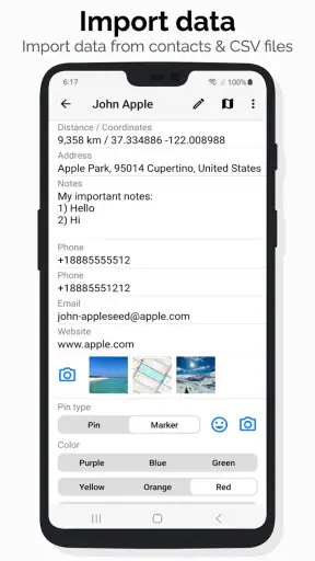 Megamap - Create pins & maps screenshot