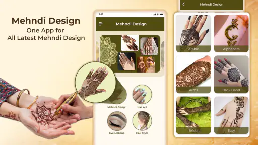Mehndi Design 2025: Nail Art screenshot