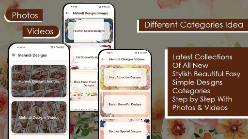 Mehndi Design Simple Easy screenshot