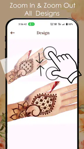 Mehndi Design Simple Easy screenshot
