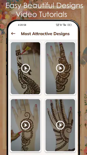 Mehndi Design Simple Easy screenshot