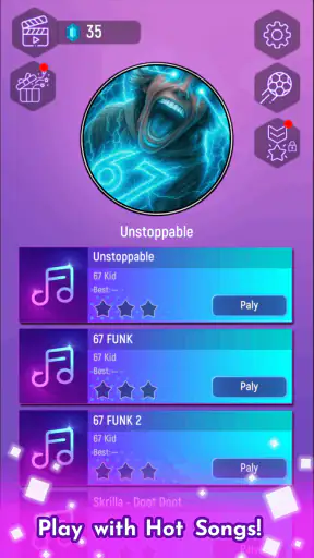 Meme Mason 67 Tiles Music Hop screenshot