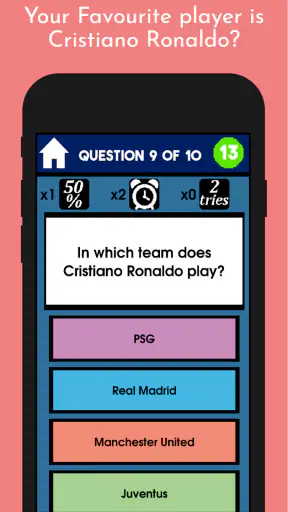 Messi VS Ronaldo - Quiz Game screenshot
