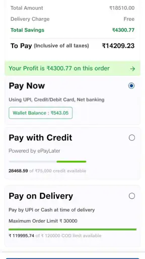 Metro Wholesale B2B Shopping screenshot