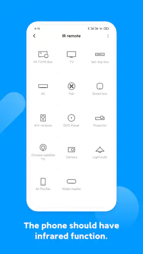 Mi Remote controller - for TV, screenshot