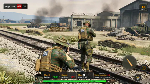 Military Truck Cargo Game 3d screenshot