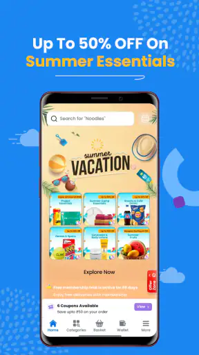 Milkbasket: Grocery Delivery screenshot