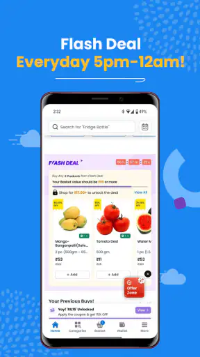 Milkbasket: Grocery Delivery screenshot