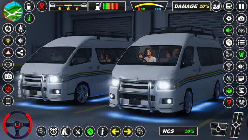 Mini Coach Bus Game Van Game screenshot