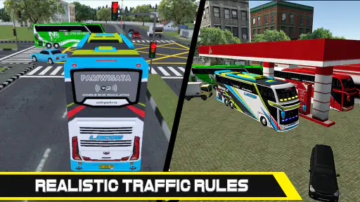 Mobile Bus Simulator screenshot