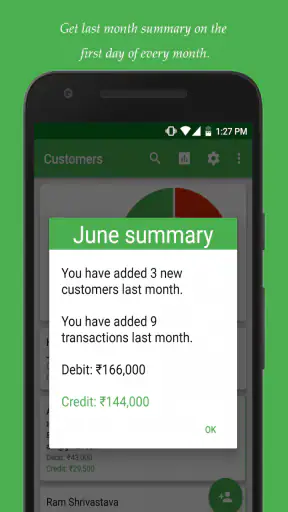 Mobile Ledger: Account/Khata screenshot