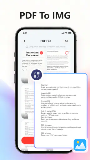 MobilePDF Editor: Image to PDF screenshot