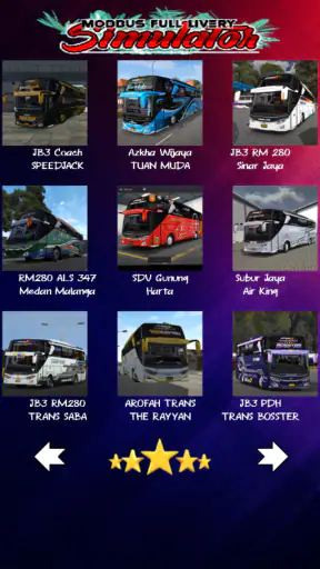Mod Bus Full Livery Simulator screenshot