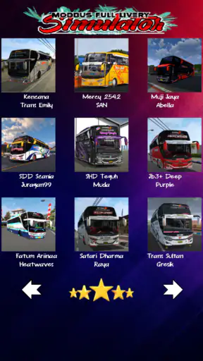 Mod Bus Full Livery Simulator screenshot