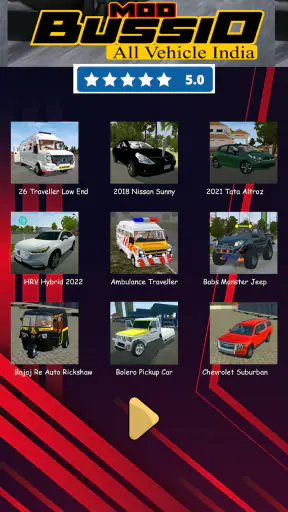 Mod Bussid All Vehicles India screenshot
