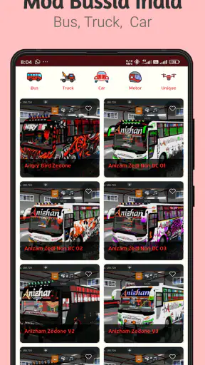 Mod Bussid India screenshot