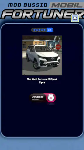 Mod Bussid Mobil Fortune screenshot