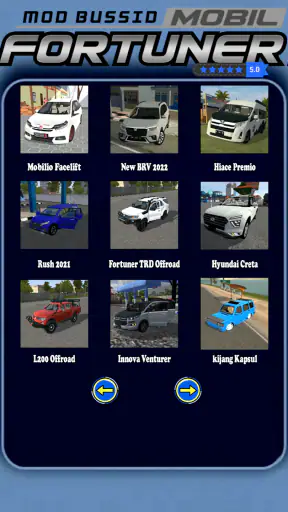 Mod Bussid Mobil Fortune screenshot