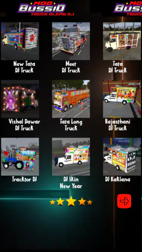 Mod Bussid Truk Oleng Dj screenshot