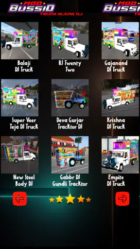 Mod Bussid Truk Oleng Dj screenshot