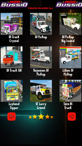 Mod Bussid Truk Oleng Dj screenshot