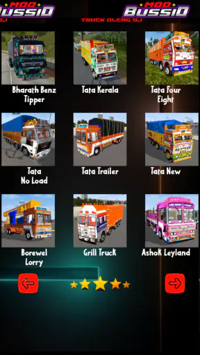 Mod Bussid Truk Oleng Dj screenshot