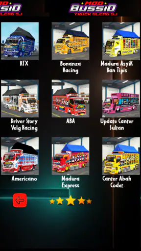Mod Bussid Truk Oleng Dj screenshot